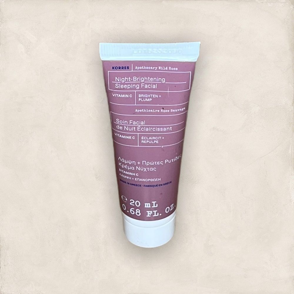 2/$20*when bundled* New/Sealed Mini Sized Korres Night Brightening Facial
